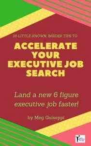 executive job search tips